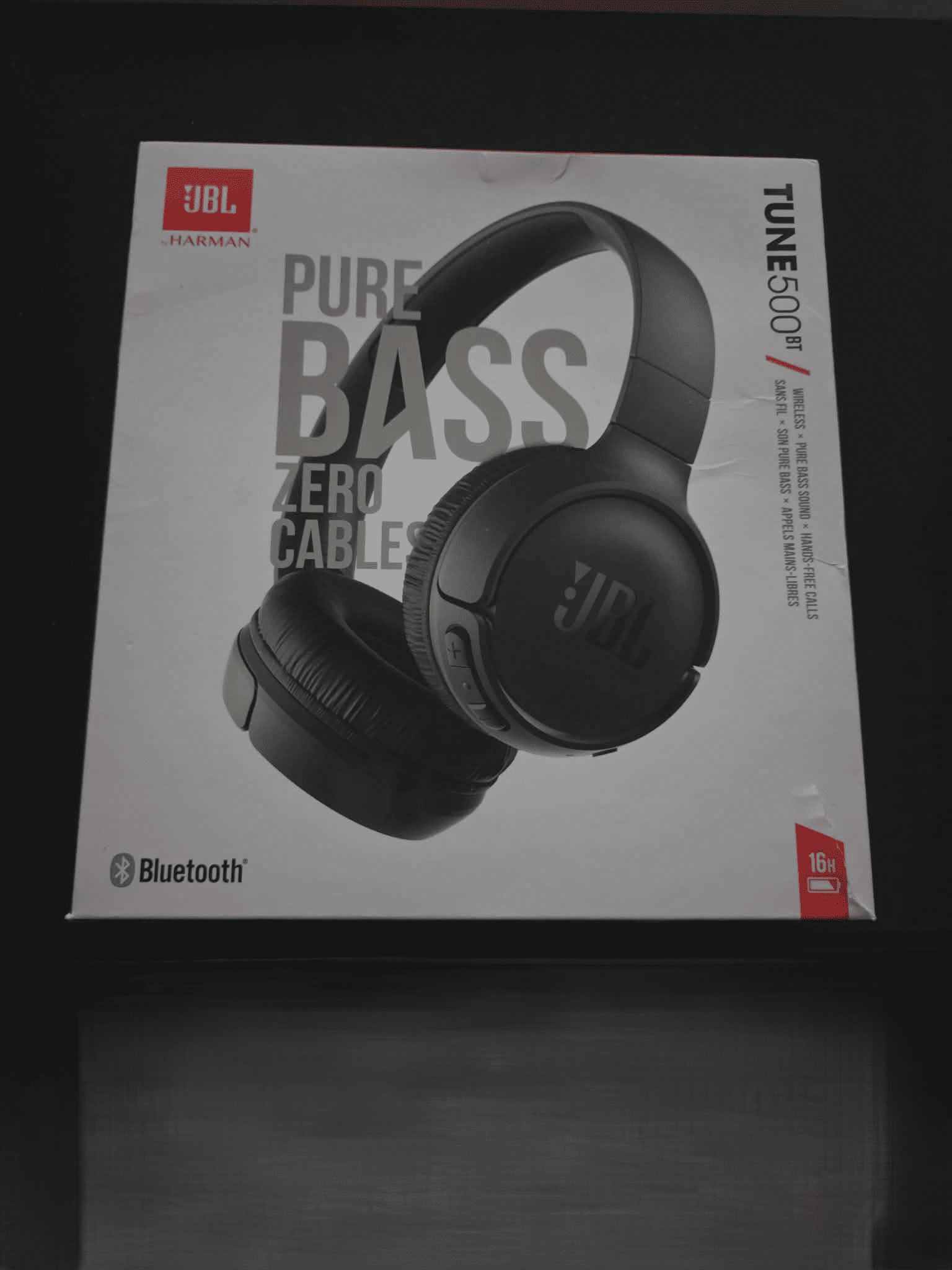 Słuchawki bezprzewodowe JBL Tune 500BT